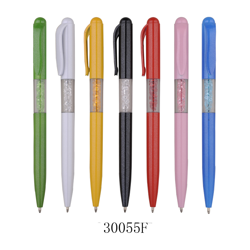 30055F - PLASTIC CRYSTAL PEN